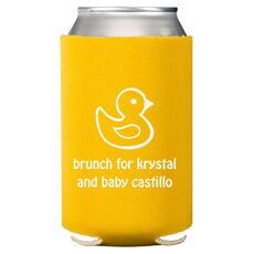 Rubber Ducky Collapsible Koozies