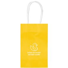 Rubber Ducky Medium Twisted Handled Bags