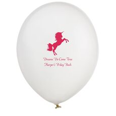 Unicorn Latex Balloons