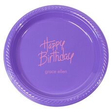 Fun Happy Birthday Plastic Plates