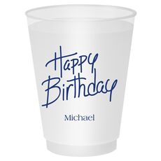 Fun Happy Birthday Shatterproof Cups