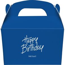 Fun Happy Birthday Gable Favor Boxes
