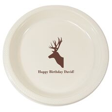 Deer Buck Plastic Plates