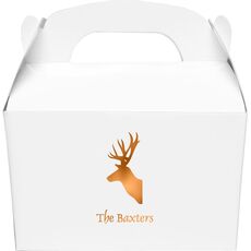 Deer Buck Gable Favor Boxes