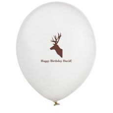 Deer Buck Latex Balloons