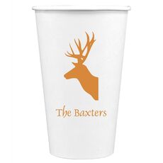 Deer Buck Paper Coffee Cups