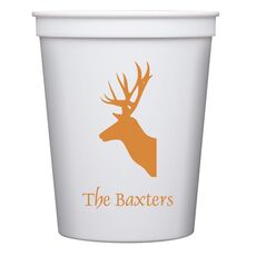 Deer Buck Stadium Cups