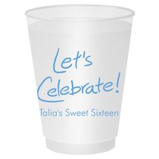 Fun Let's Celebrate Shatterproof Cups