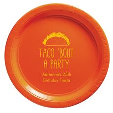 Taco Bout A Party Paper Plates