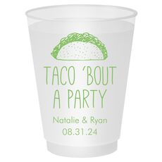 Taco Bout A Party Shatterproof Cups