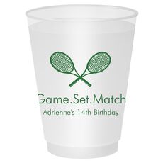 Tennis Shatterproof Cups