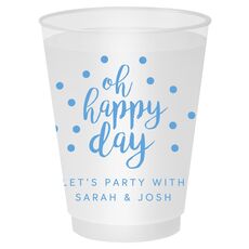 Confetti Dots Oh Happy Day Shatterproof Cups