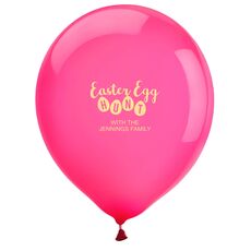 Easter Egg Hunt Latex Balloons