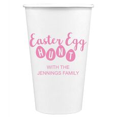 Easter Egg Hunt Paper Coffee Cups