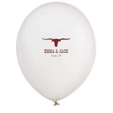 Longhorn Latex Balloons
