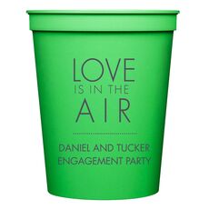 Love is in the Air Stadium Cups