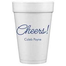 Sweet Cheers Styrofoam Cups
