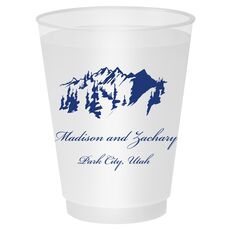 Scenic Mountains Shatterproof Cups