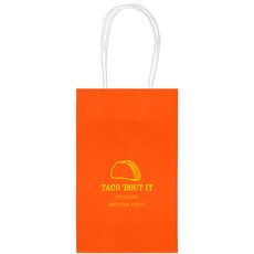 Taco Bout It Medium Twisted Handled Bags