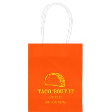 Taco Bout It Mini Twisted Handled Bags