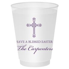 Religious Cross Shatterproof Cups