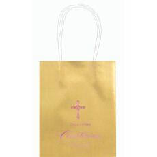 Religious Cross Mini Twisted Handled Bags