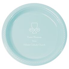 Ceremonial Goblet and Wafer Plastic Plates