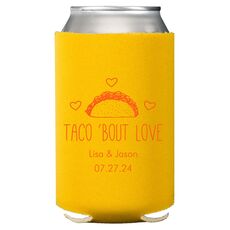 Taco Bout Love Collapsible Koozies