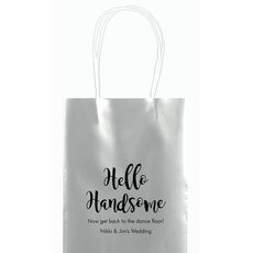 Hello Handsome Mini Twisted Handled Bags