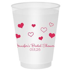 Pretty Hearts Galore Shatterproof Cups