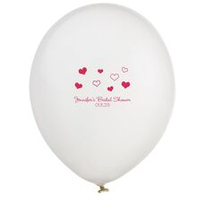 Pretty Hearts Galore Latex Balloons