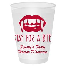 Stay For A Bite Shatterproof Cups