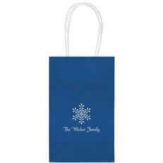 Simply Snowflake Medium Twisted Handled Bags
