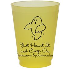 The Friendly Ghost Colored Shatterproof Cups