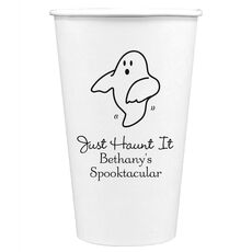 The Friendly Ghost Paper Coffee Cups
