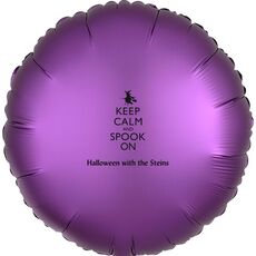 Keep Calm and Spook On Mylar Balloons