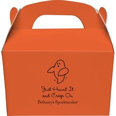 The Friendly Ghost Gable Favor Boxes