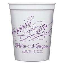 Happily Ever After Stadium Cups
