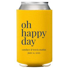 Oh Happy Day Collapsible Koozies