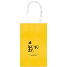 Oh Happy Day Medium Twisted Handled Bags