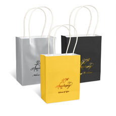 Pick Your Elegant Anniversary Year Mini Twisted Handled Bags