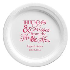Hugs and Kisses Paper Plates