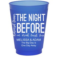 The Night Before Colored Shatterproof Cups