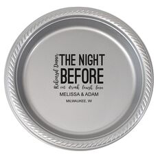 The Night Before Plastic Plates
