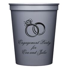Wedding Rings Stadium Cups