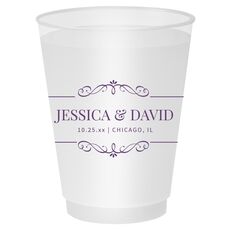 St. Regis Scroll Shatterproof Cups