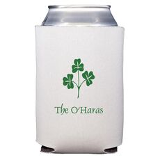 Three Clovers Collapsible Koozies