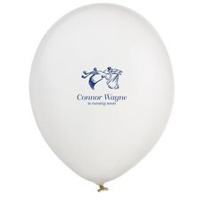 Special Stork Delivery Latex Balloons