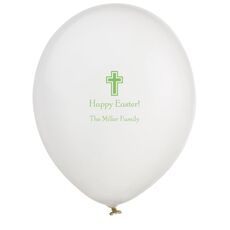 Outlined Cross Latex Balloons