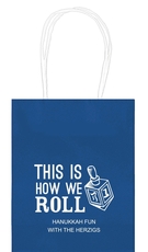 This Is How We Roll Mini Twisted Handled Bags